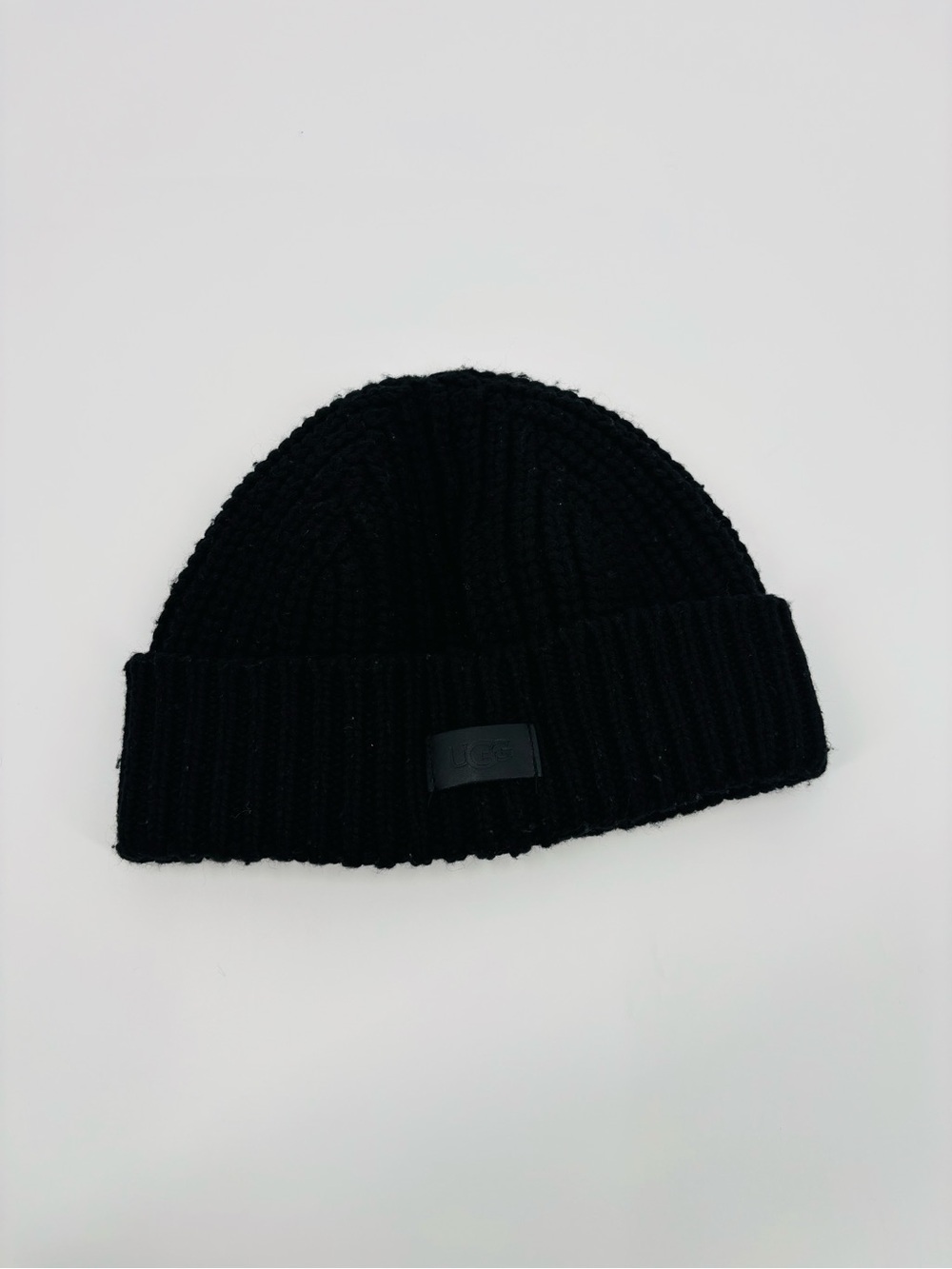 UGG black knit beanie